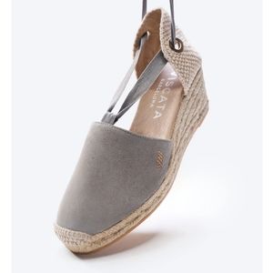 VISCATA FOSCA Ash Suede Wedges Size 39